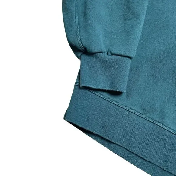 LULULEMON Perfectly Oversized Crew French Terry Jasper Green Size 8 - Picture 4 of 7